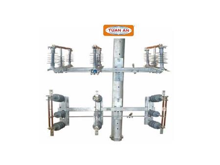 Dao cách ly 3P; 24KV - 35KV; 630A - 800A cách điện polymer