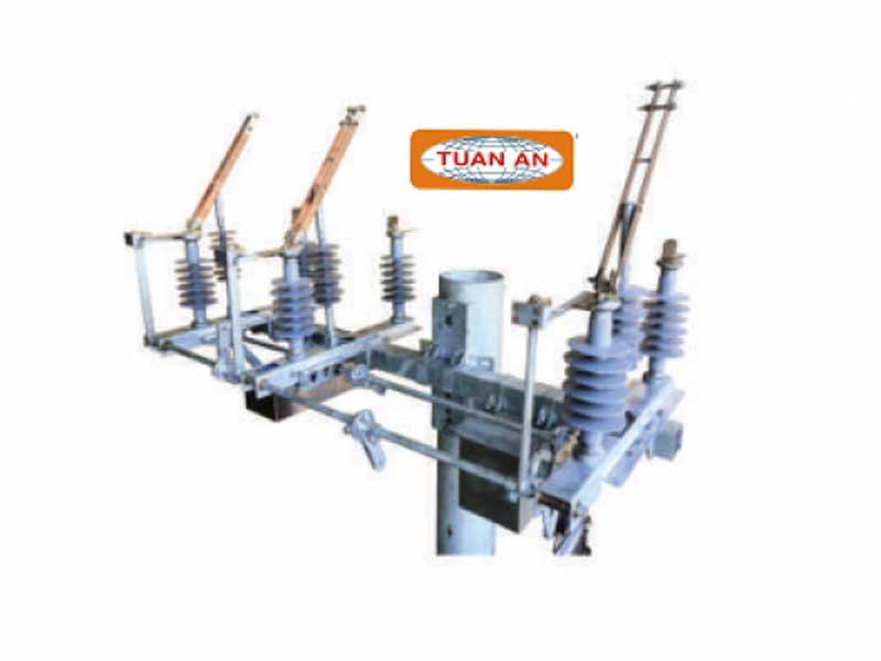 Dao cách ly 3P; 24KV - 35KV; 630A - 800A ngoài trời