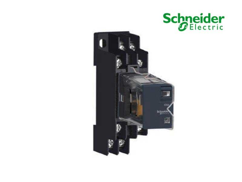 Rơle trung gian 2 -4 C/O, 5-3A loại RXM LB by Schneider Electric